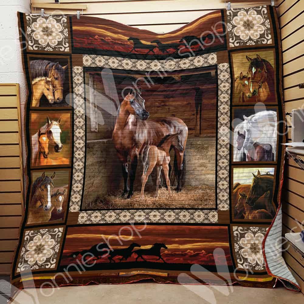 Horse Quilt Blanket DHC0102824TD