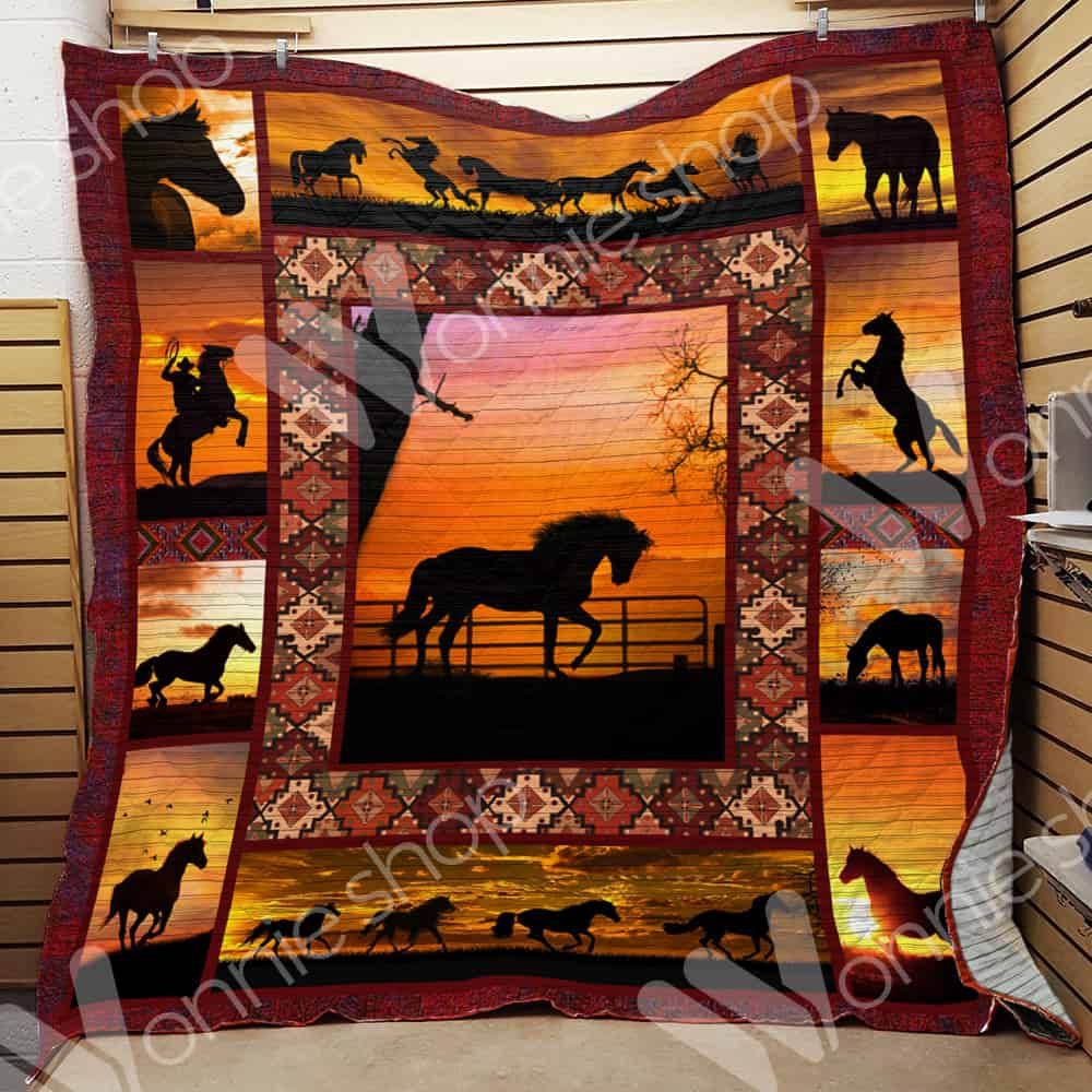 Horse Quilt Blanket DHC0102830TD