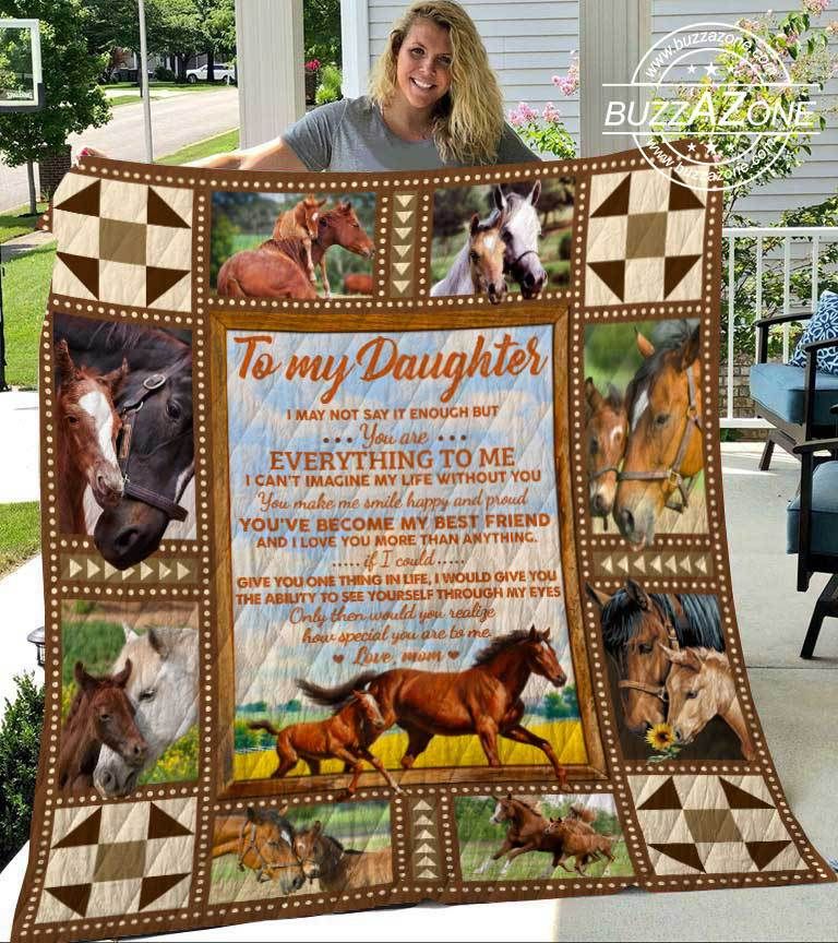 Horse Quilt Blanket DHC071208VT