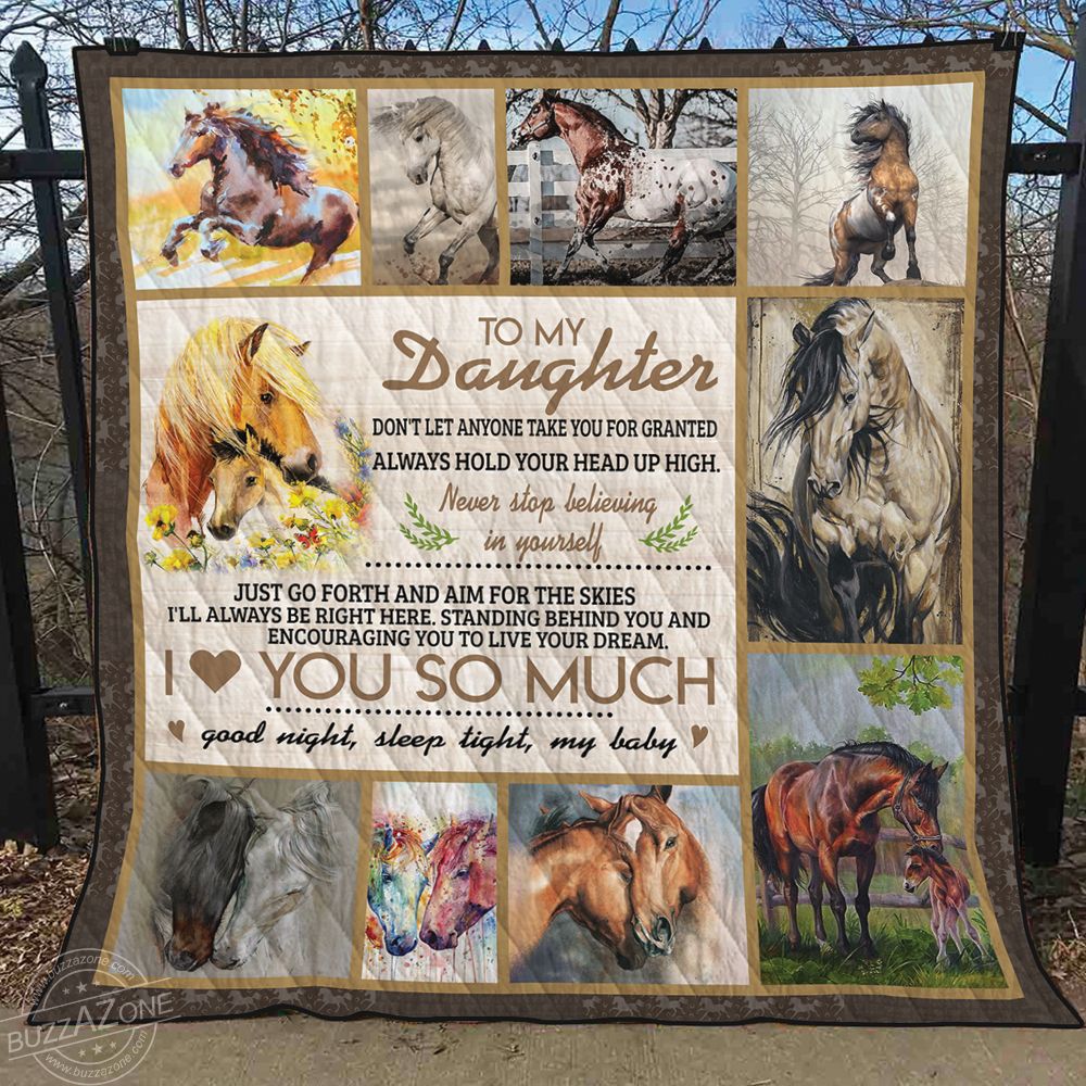 Horse Quilt Blanket DHC071250VT