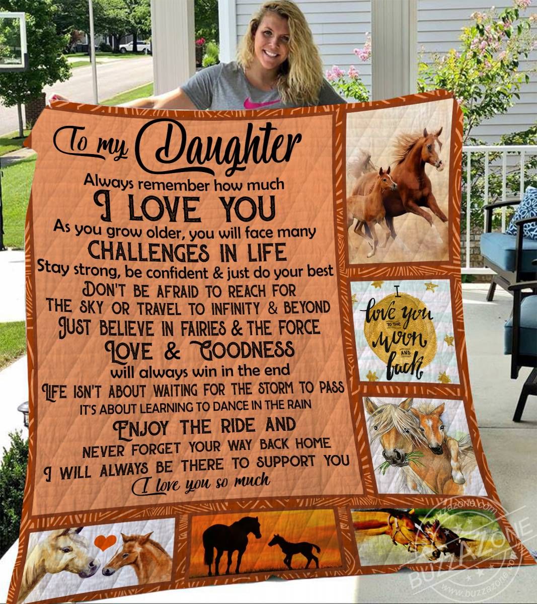 Horse Quilt Blanket DHC071259VT