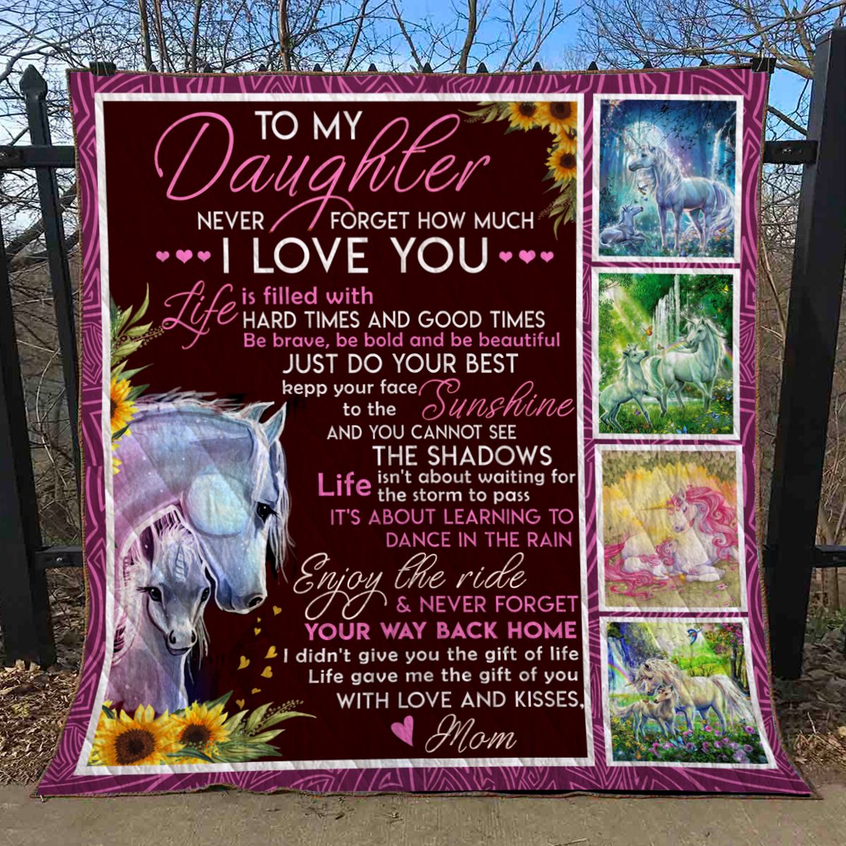 Horse Quilt Blanket DHC071261VT