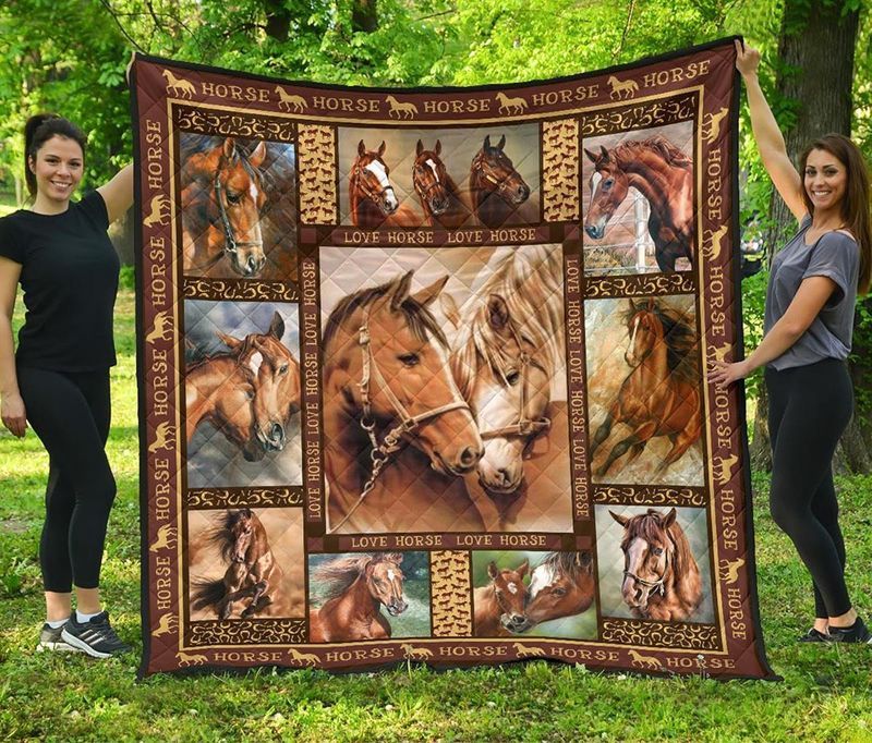 Horse Quilt Blanket DHC13121407VT
