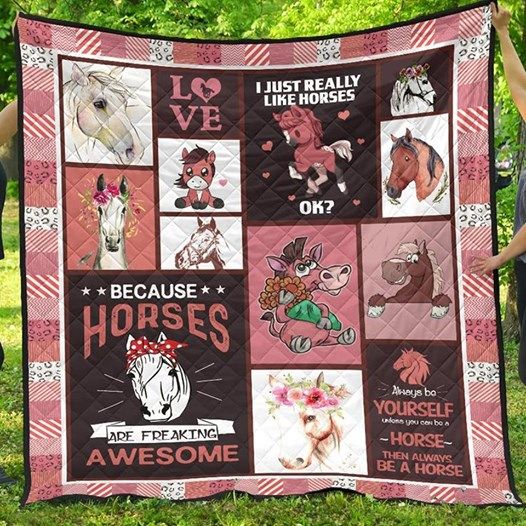 Horse Quilt Blanket DHC1312179VT