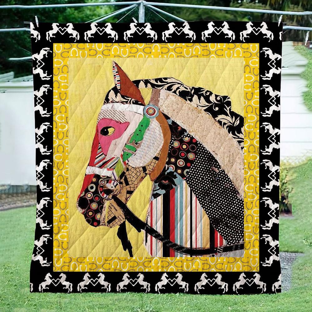 Horse Quilt Blanket DHC13122922VT