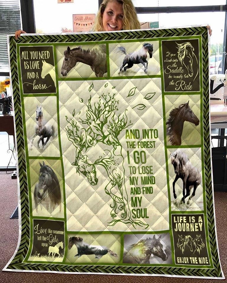 Horse Quilt Blanket DHC13122959VT