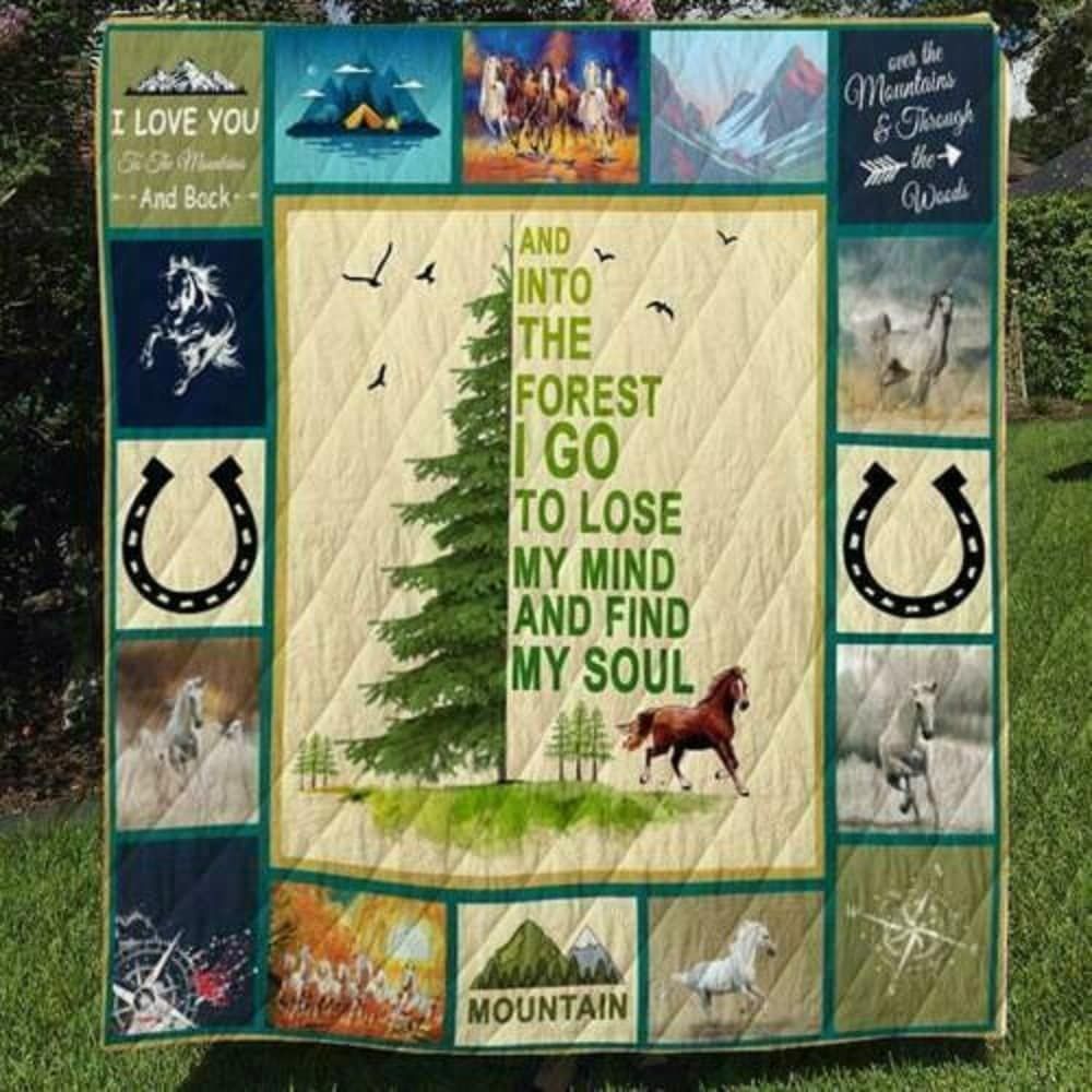 Horse Quilt Blanket DHC13123084VT