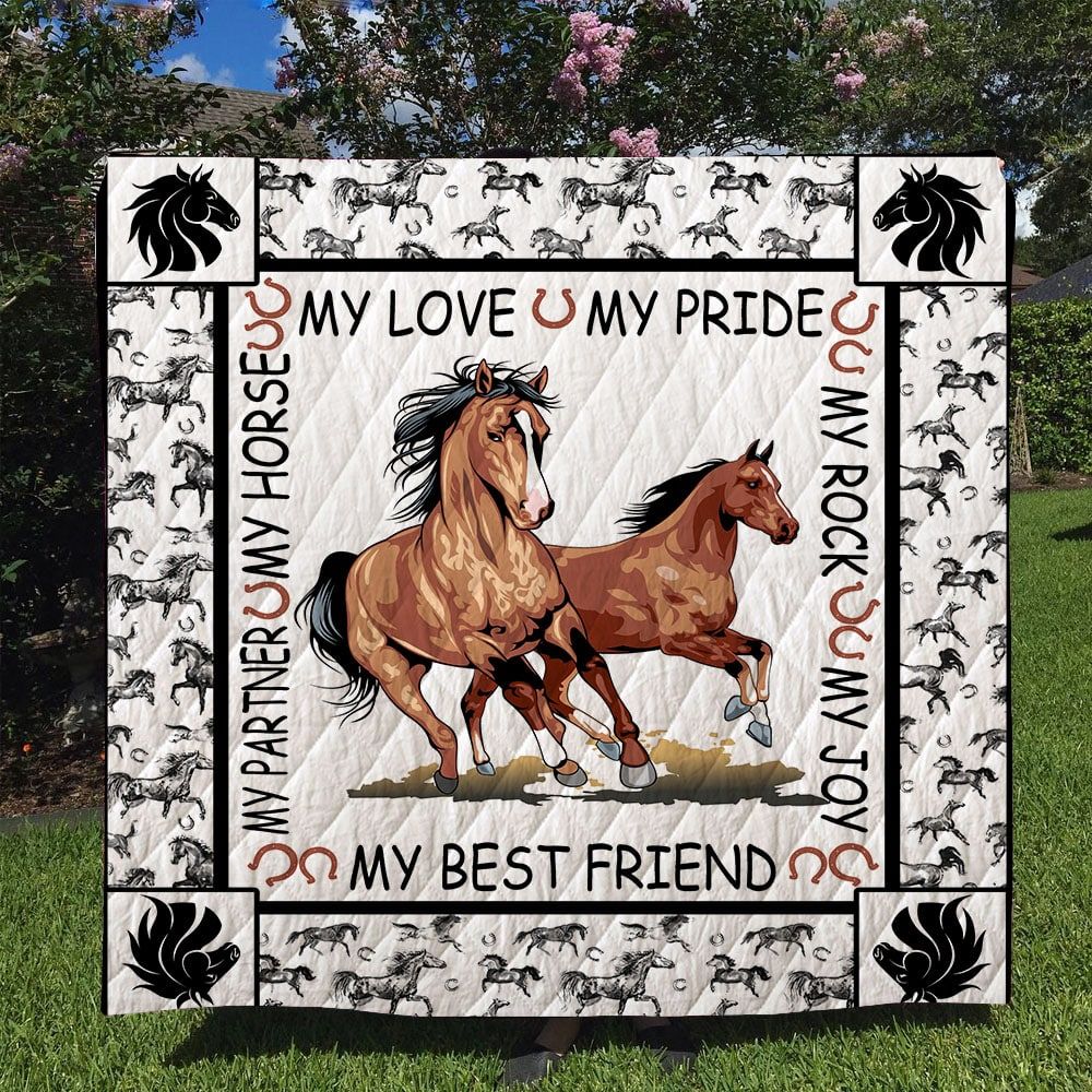 Horse Quilt Blanket DHC13123898VT