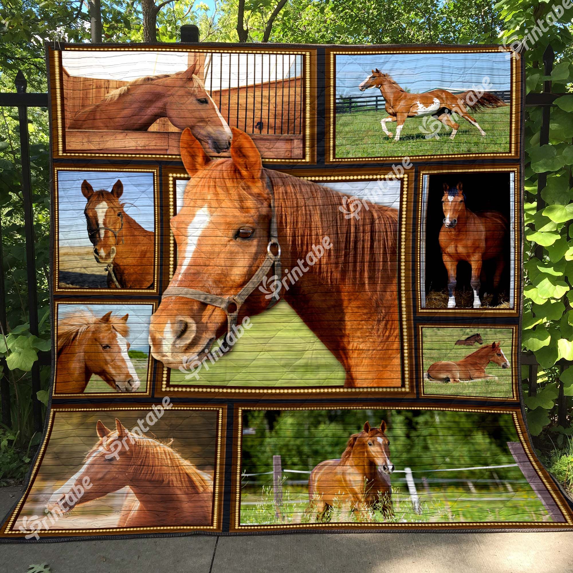 Horse Quilt Blanket DHC13124035VT