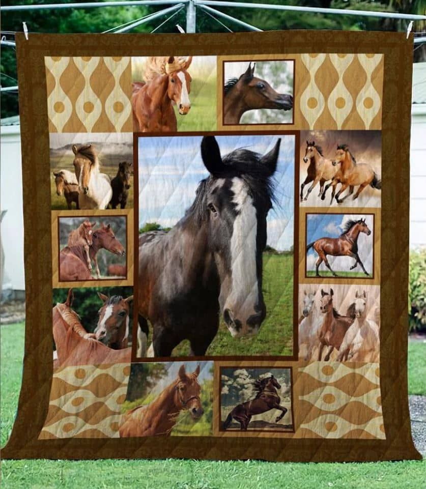 Horse Quilt Blanket DHC1312616VT