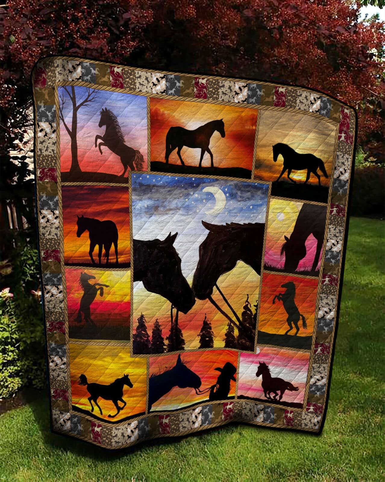 Horse Quilt Blanket DHC1312629VT