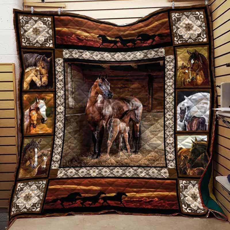 Horse Quilt Blanket DHC1402684TD