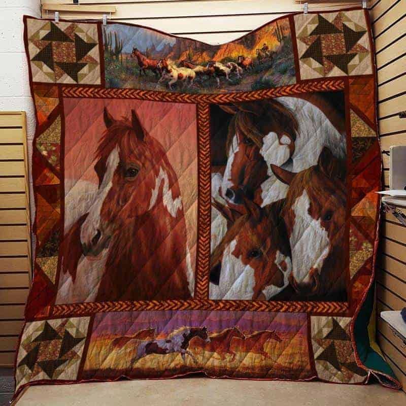 Horse Quilt Blanket DHC1402695TD