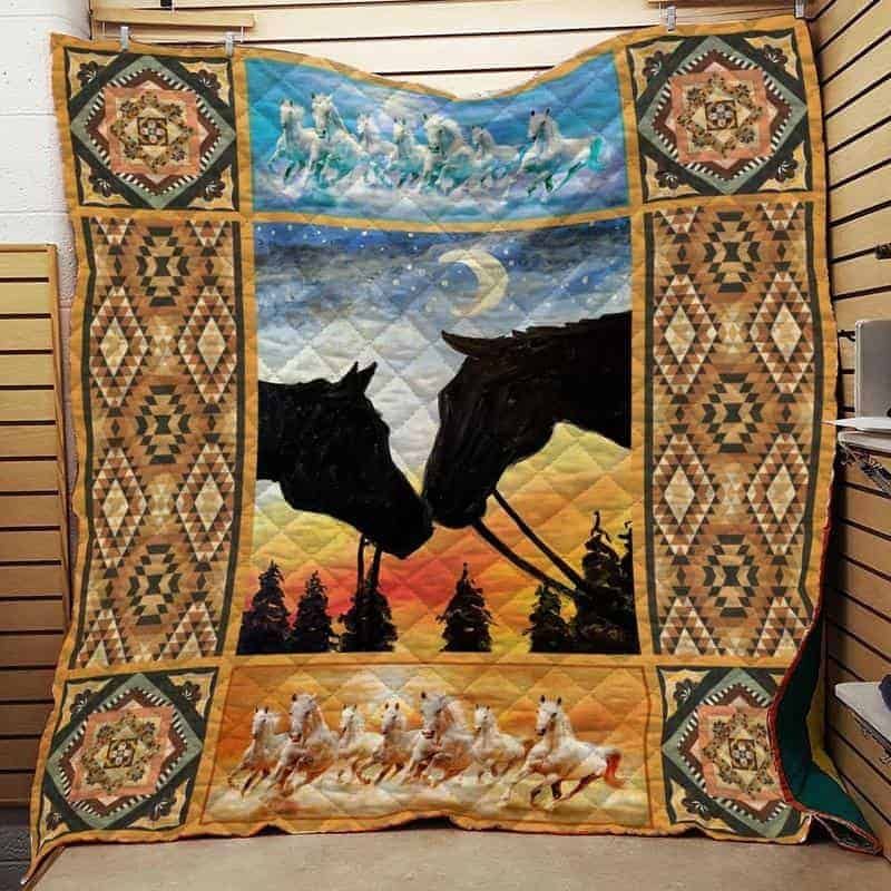 Horse Quilt Blanket DHC1402720TD
