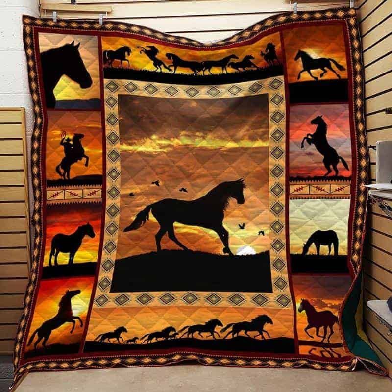 Horse Quilt Blanket DHC1402722TD