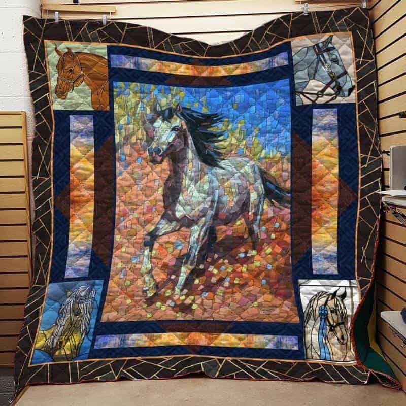 Horse Quilt Blanket DHC1402723TD