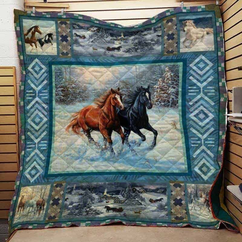 Horse Quilt Blanket DHC1402724TD