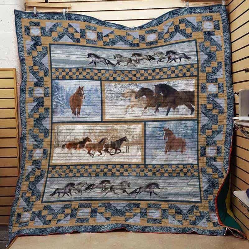 Horse Quilt Blanket DHC1402727TD