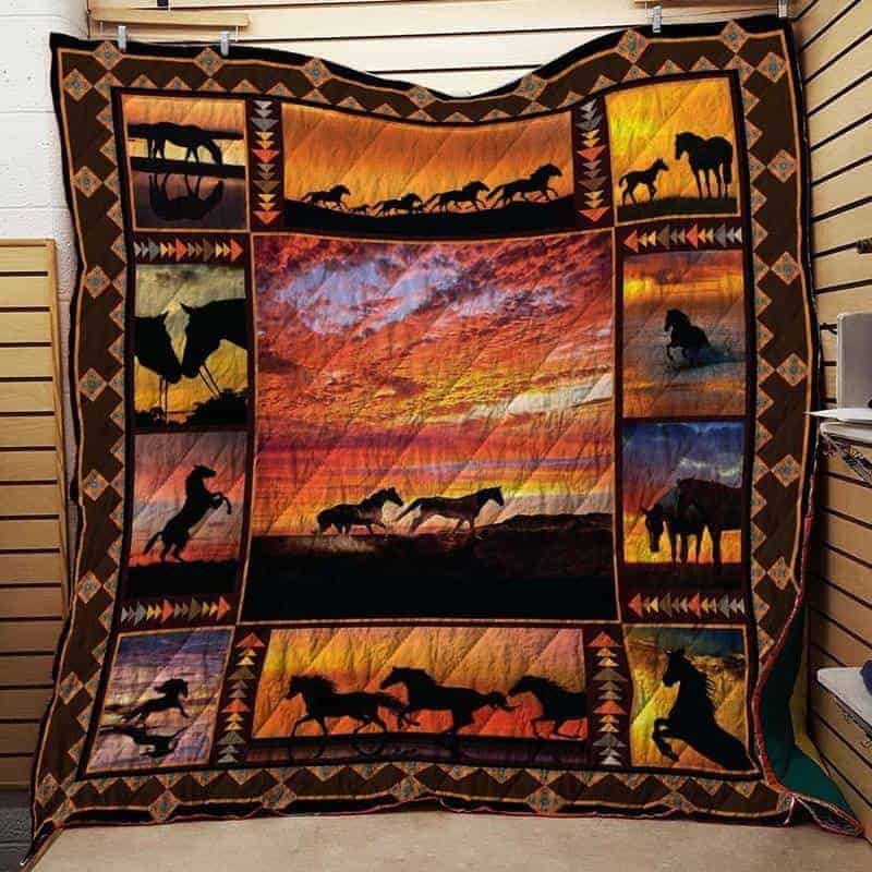Horse Quilt Blanket DHC1402732TD