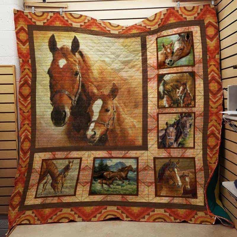 Horse Quilt Blanket DHC1402733TD