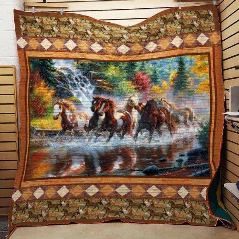 Horse Quilt Blanket DHC1402747TD