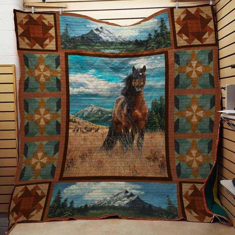 Horse Quilt Blanket DHC1402753TD