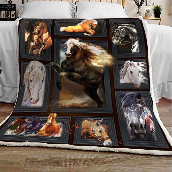 Horse Quilt Blanket DHC150120724TD