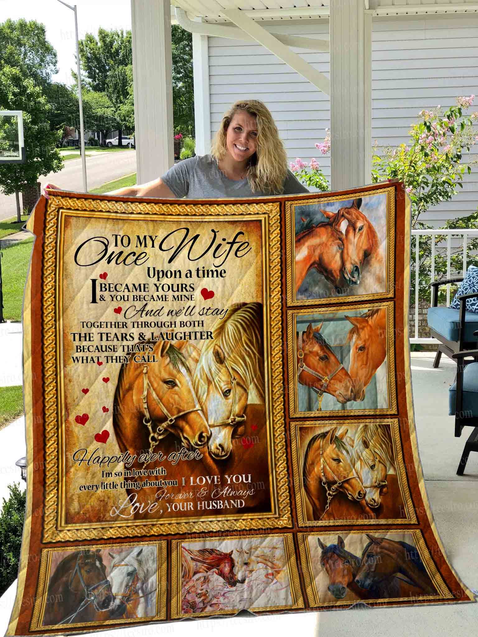 Horse Quilt Blanket DHC1501672VT