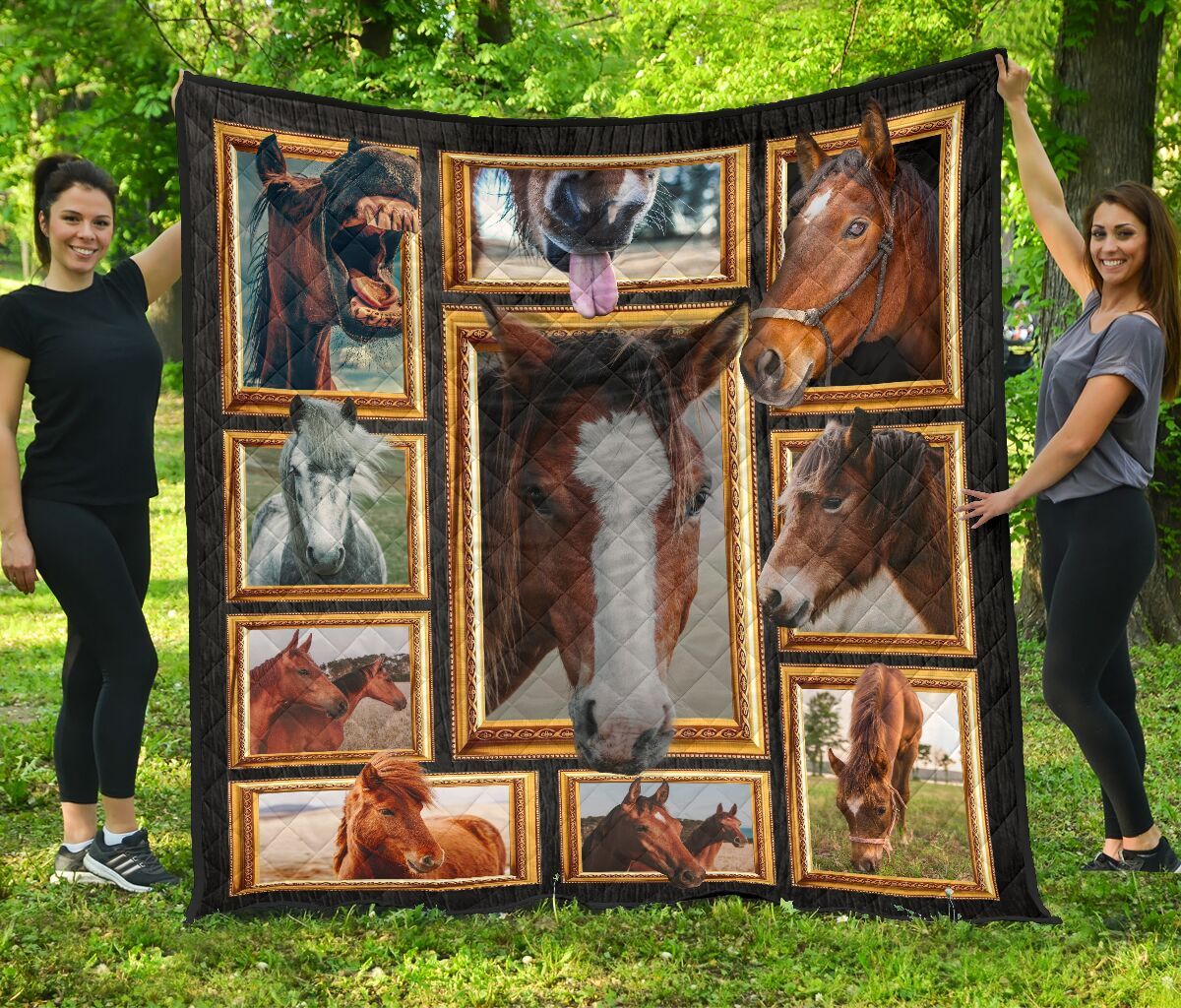 Horse Quilt Blanket DHC170120686TD