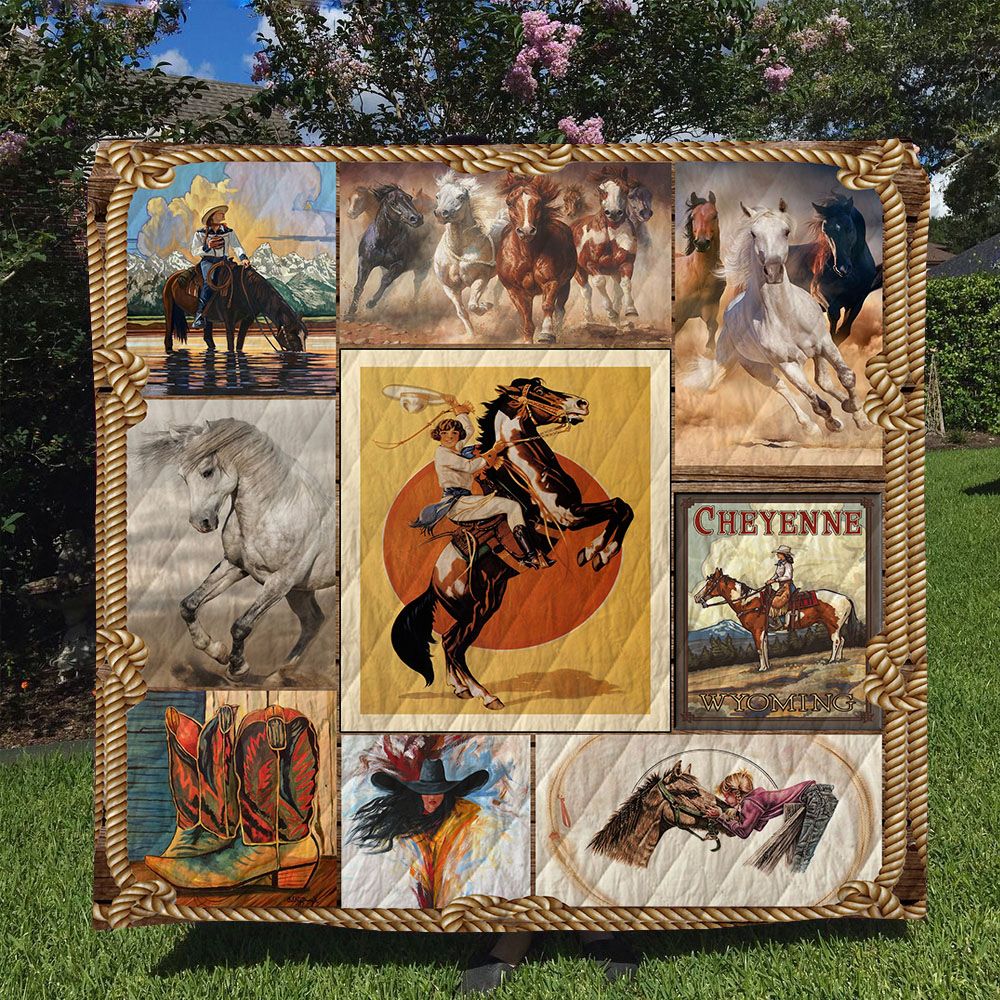 Horse Quilt Blanket DHC170120794TD