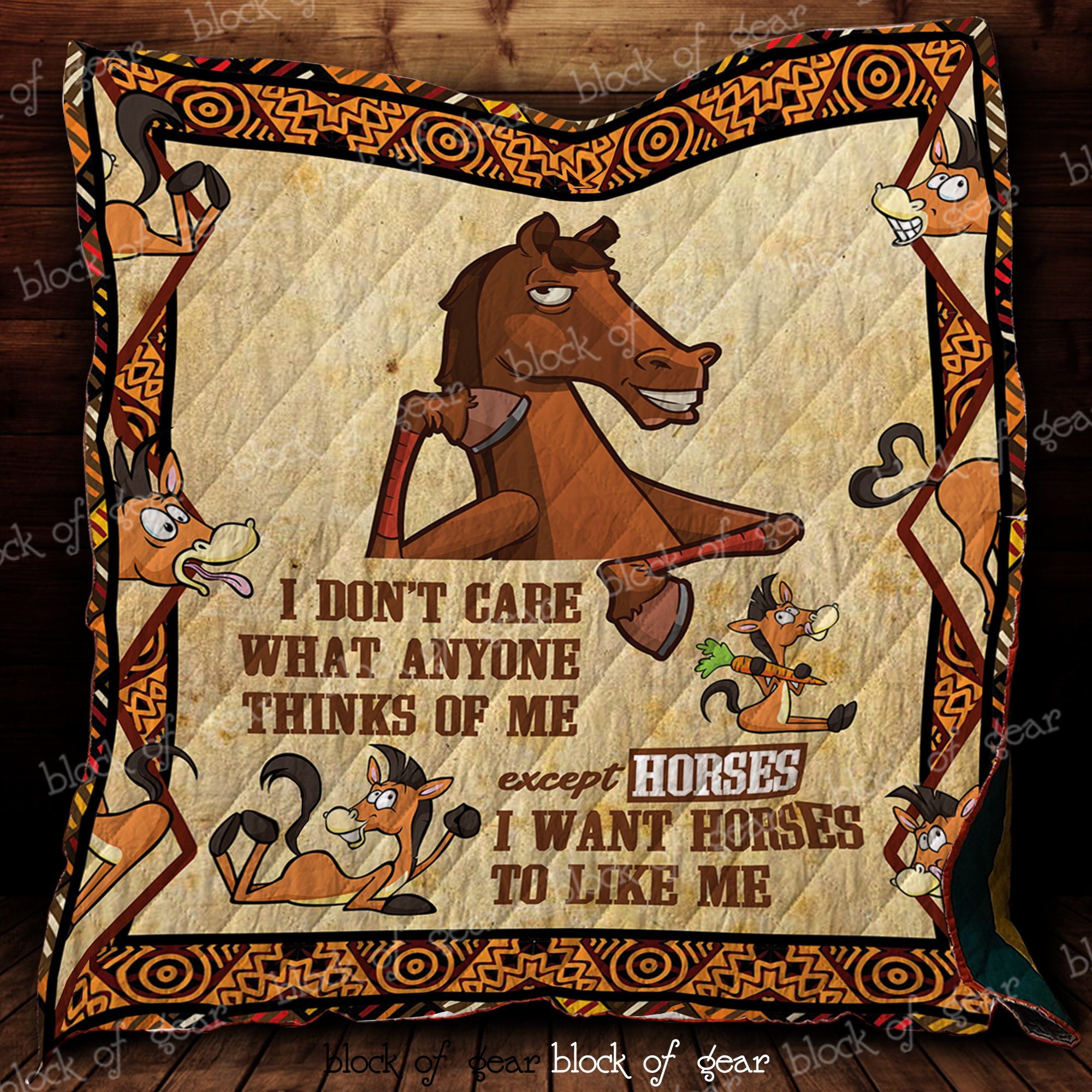 Horse Quilt D407 Dhc11122979Dd