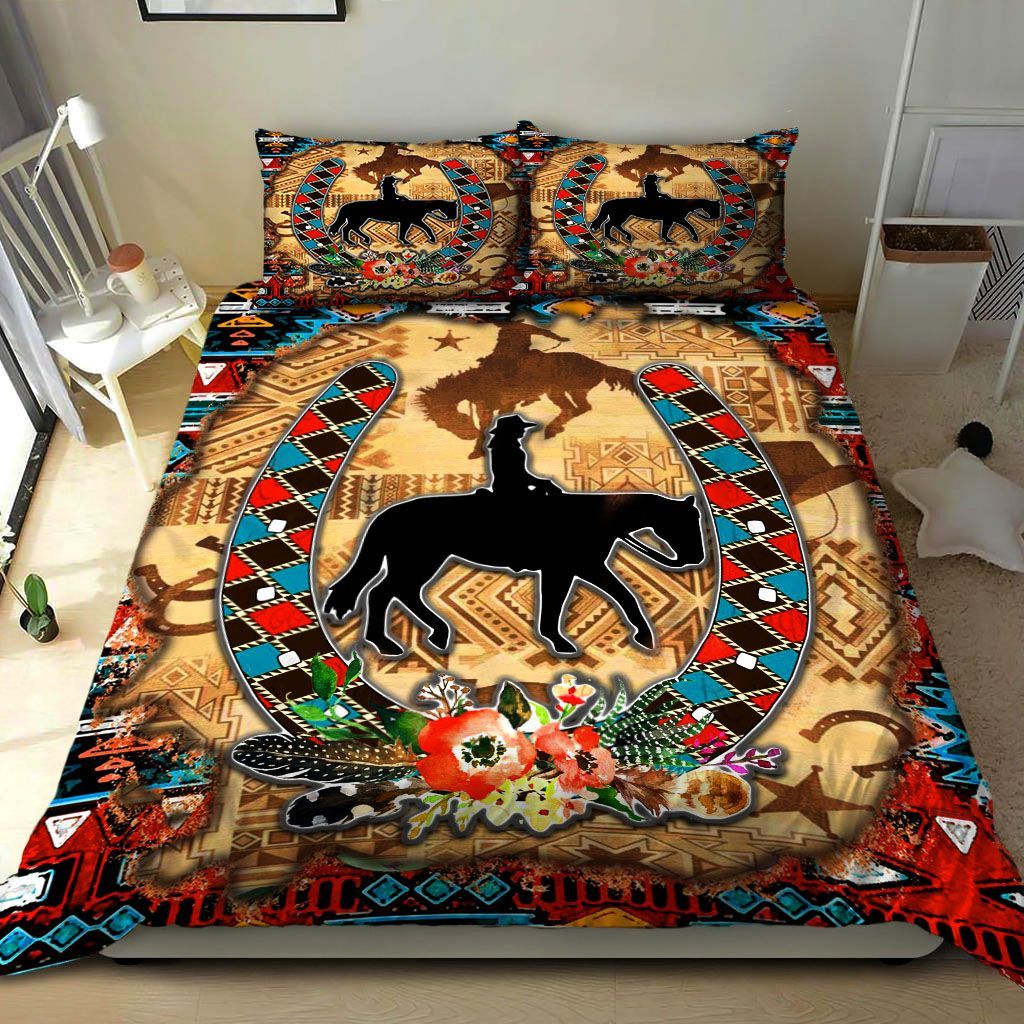 Horse riding Bedding Set