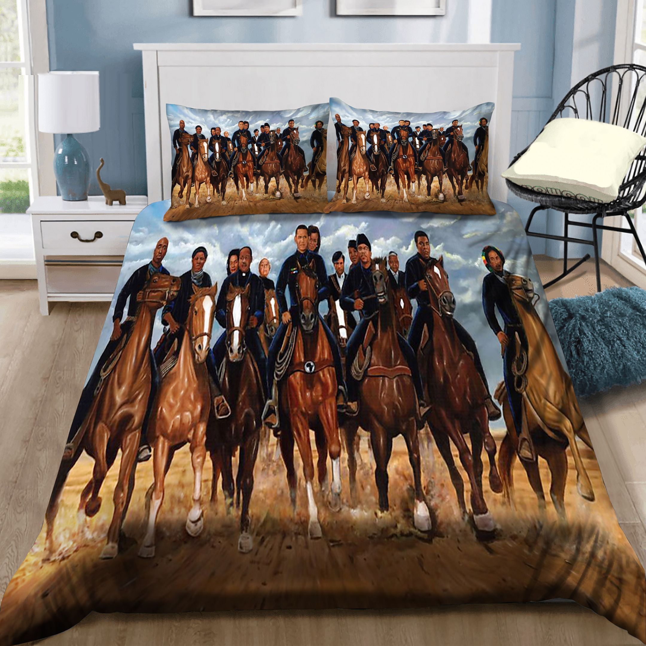 Horse Riding Hero Bedding Set