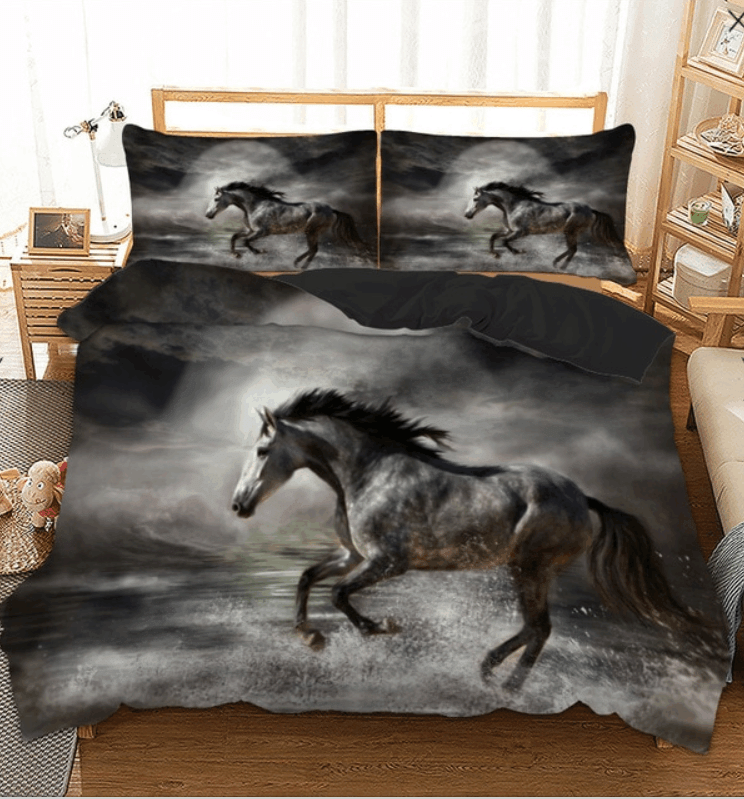 Horse Running Bedding Set
