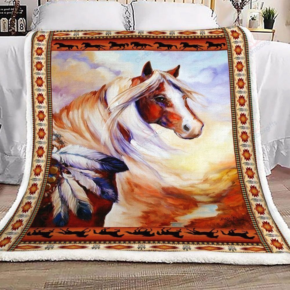 Horse Spirit Fleece Blanket
