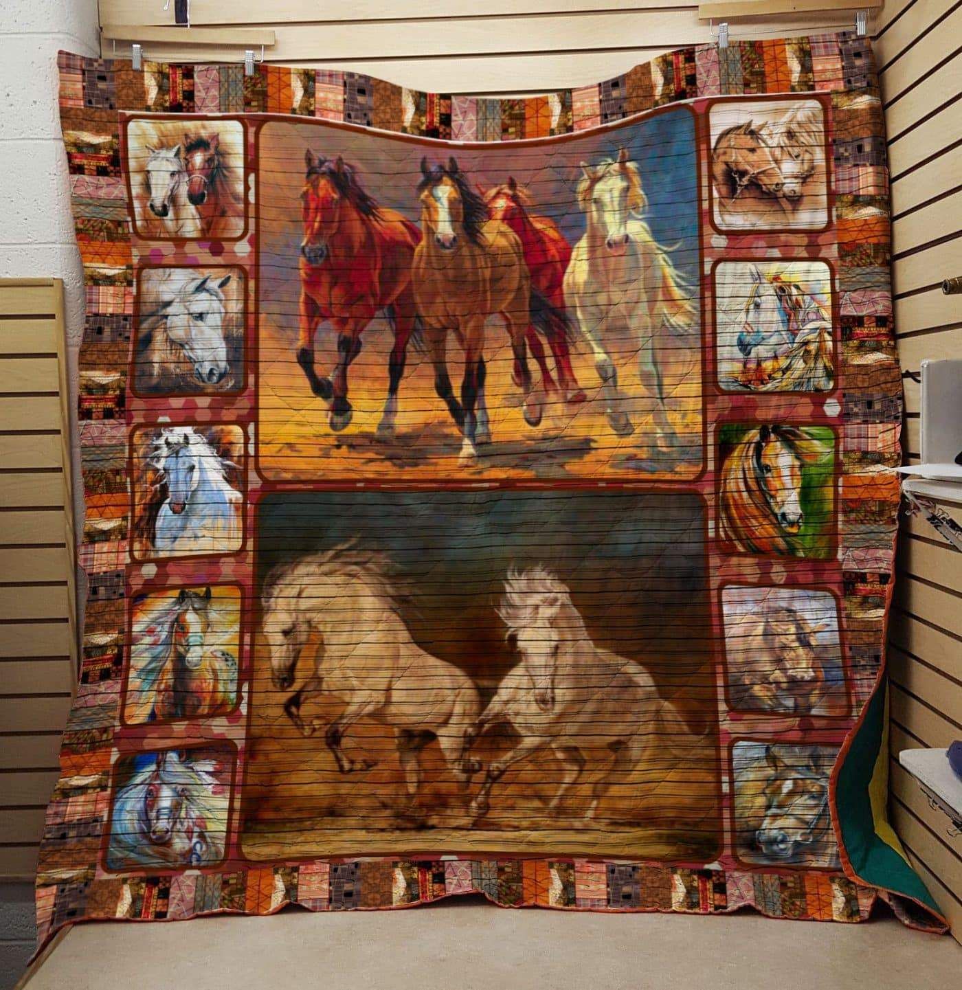 Horse Take My Hand Quilt Blanket DHC31121273TD