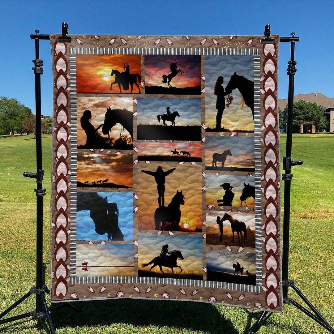 Horse TD2809604 Quilt Blanket