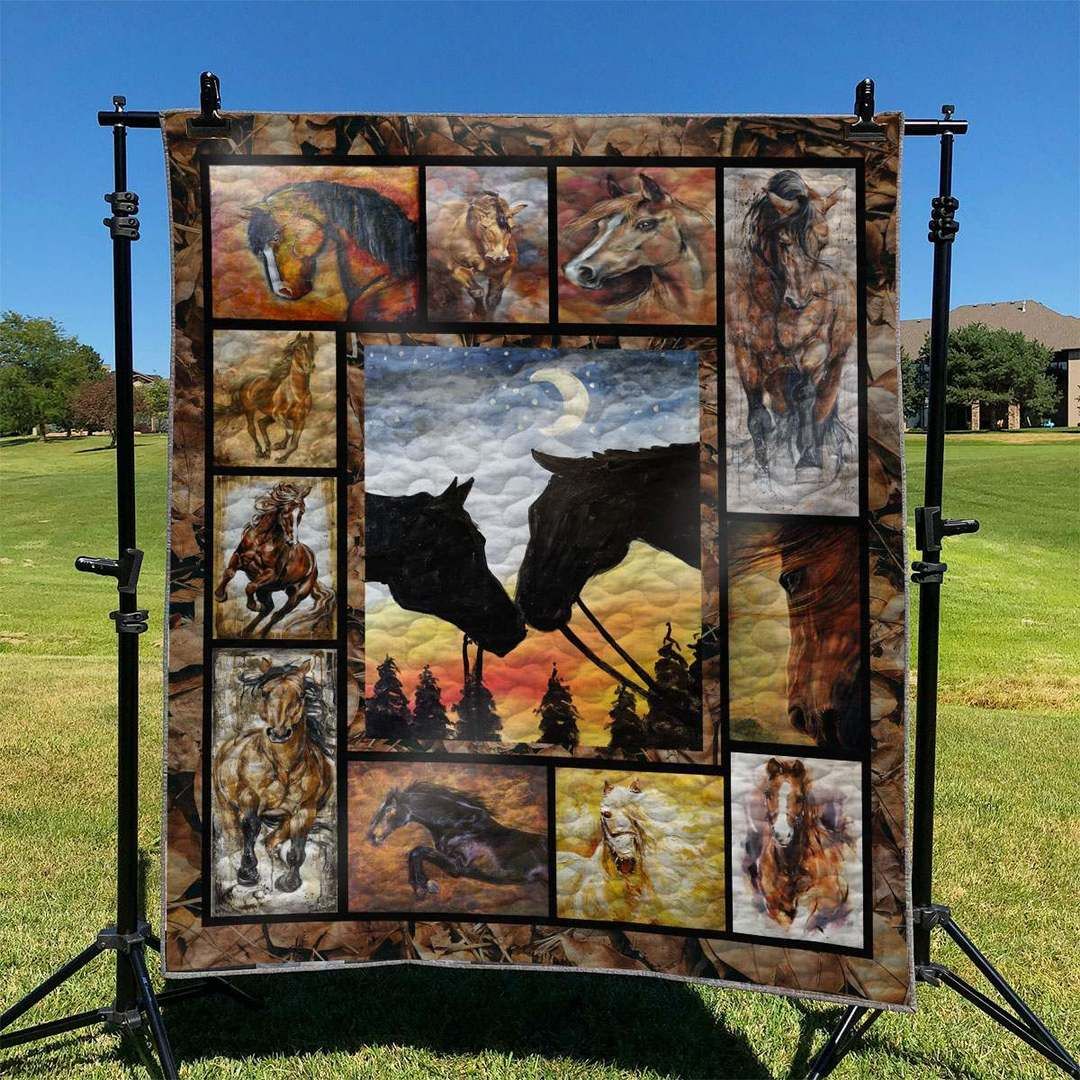 Horse TD2809613 Quilt Blanket