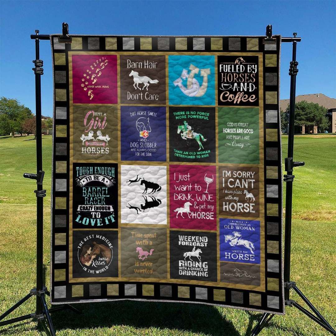 Horse TD2809617 Quilt Blanket
