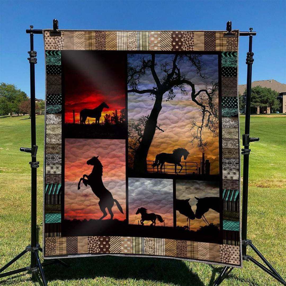 Horse TD2809619 Quilt Blanket