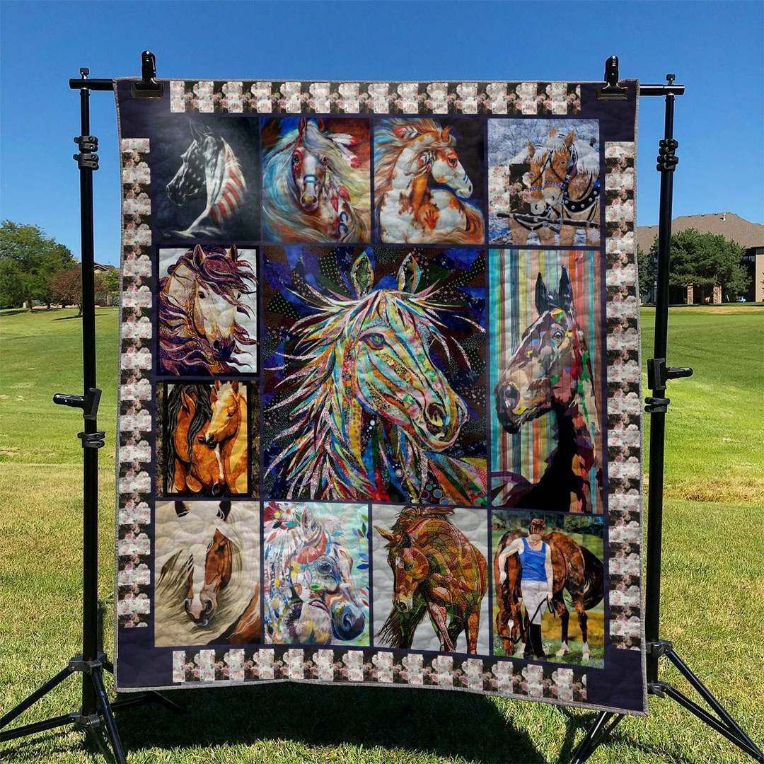 Horse TD2809622 Quilt Blanket