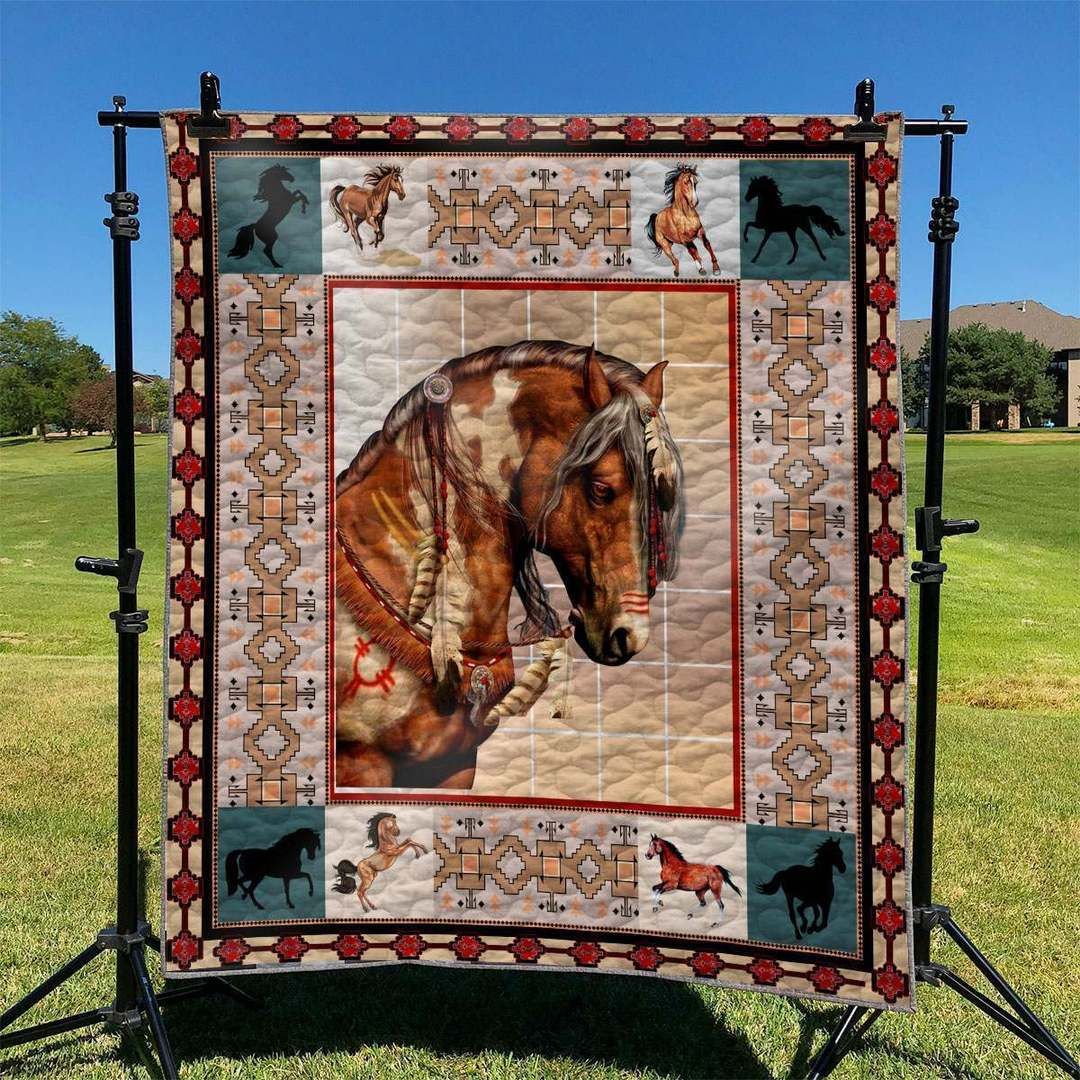 Horse TD2809624 Quilt Blanket