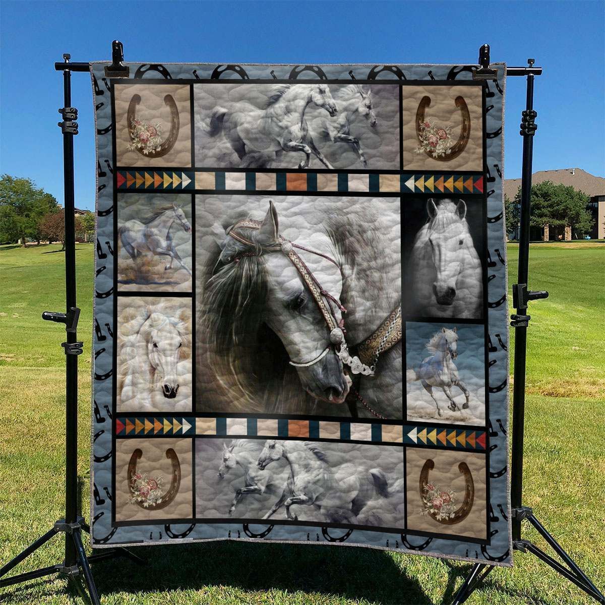 Horse TD2809625 Quilt Blanket