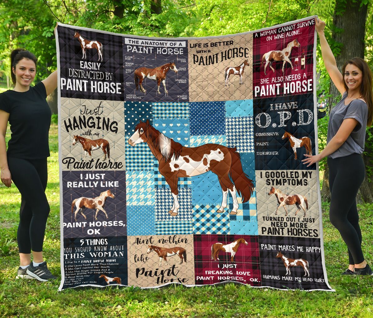 Horse That Should Be Me Quilt Blanket DHC0201201216TD