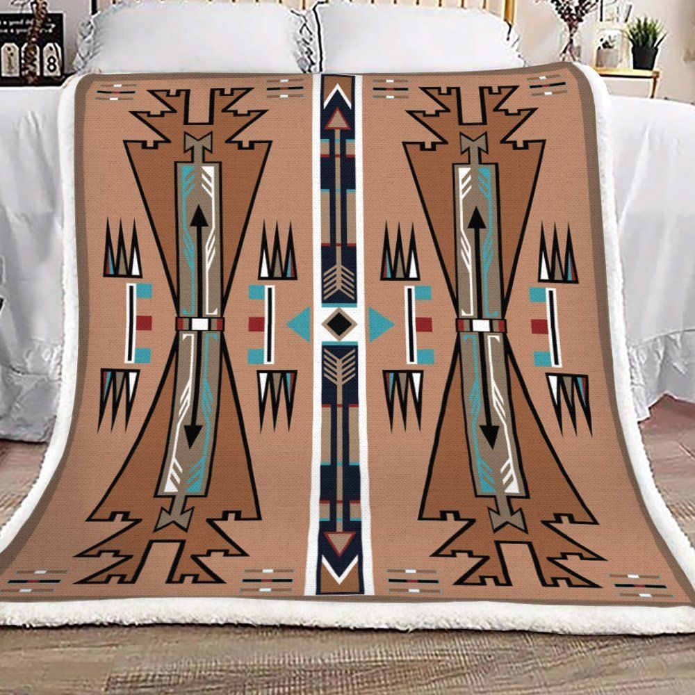 Horse Turquoise Sherpa Fleece