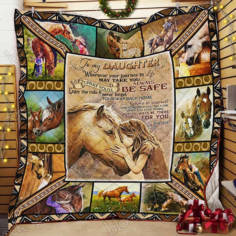 Horse Your Way Back Home Quilt Blanket DHC3112573TD