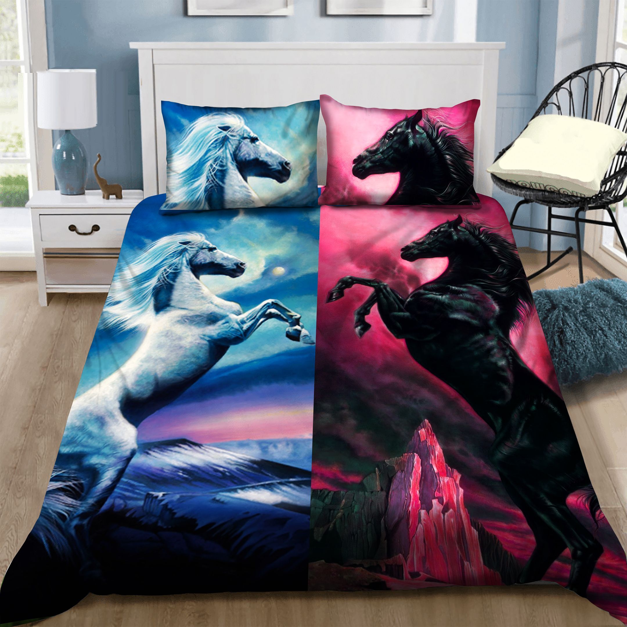 Horses Bedding Set