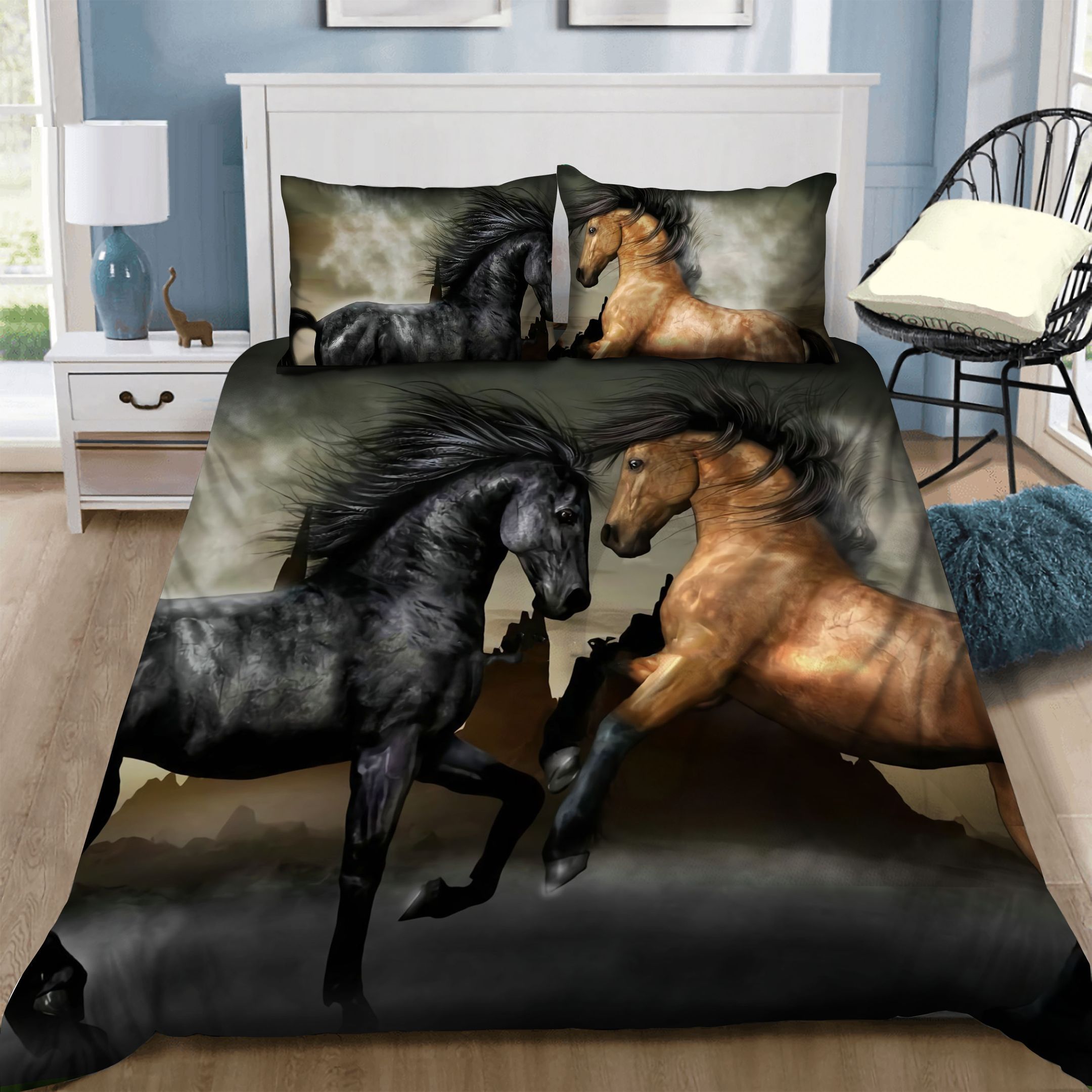 Horses Bedding Set