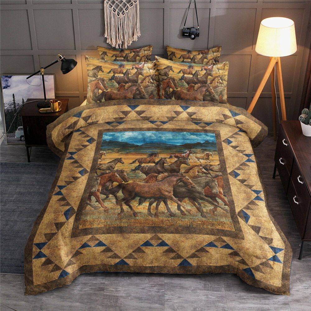 Horses Bedding Set