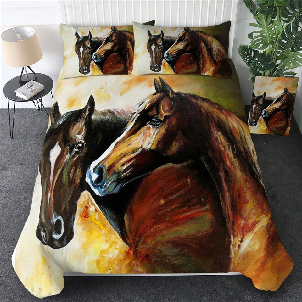 Horses Bedding Set